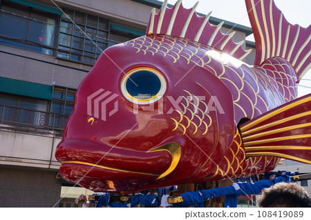 佐賀縣唐津市唐津昆地曳山鯛魚 108419089