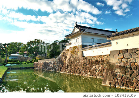 Odawara Castle Ninomaru Sumiyoshi Bridge and Copper Gate scenery Odawara Castle Ninomaru Sumiyoshi Bridge and Copper Gate scenery 108419109