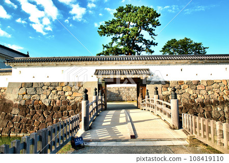 Odawara Castle Ninomaru Sumiyoshi Bridge and Copper Gate scenery Odawara Castle Ninomaru Sumiyoshi Bridge and Copper Gate scenery 108419110