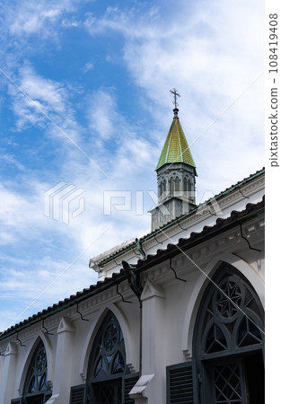 Nagasaki Prefecture/ Spring National Treasure Oura Cathedral 108419408