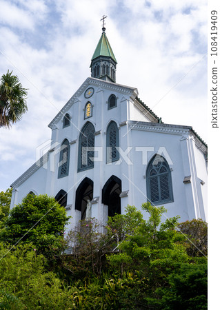 Nagasaki Prefecture/ Spring National Treasure Oura Cathedral 108419409