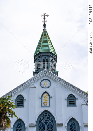 Nagasaki Prefecture/ Spring National Treasure Oura Cathedral 108419412