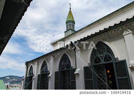 長崎縣/春天國寶大浦天主教堂 長崎縣/春天國寶大浦天主教堂 108419418