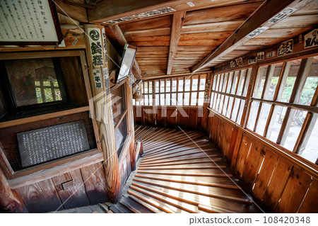 Sazaedo in early autumn, Aizuwakamatsu City, Fukushima Prefecture 108420348