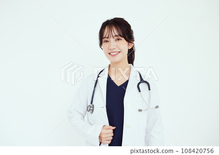 Portrait of healthcare professional Portrait of healthcare professional 108420756