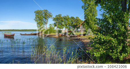 Kizhi Historical Park is an open-air museum of wooden architecture 108421006