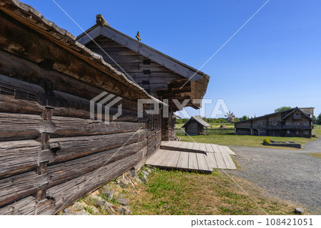 Kizhi Historical Park is an open-air museum of wooden architecture 108421051