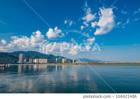 Lake Biwa Otsuko landscape Lake Biwa Otsuko landscape 108421486