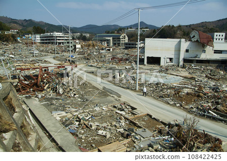 <Great East Japan Earthquake> Onagawa, April 26, 2011 <Great East Japan Earthquake> Onagawa, April 26, 2011 108422425