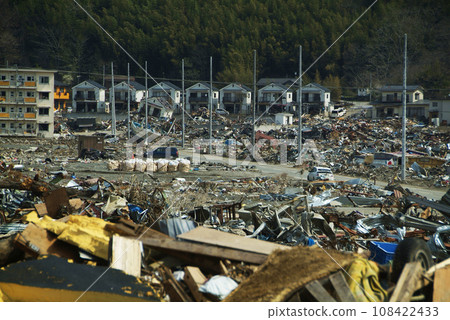 <Great East Japan Earthquake> Onagawa, April 26, 2011 108422433