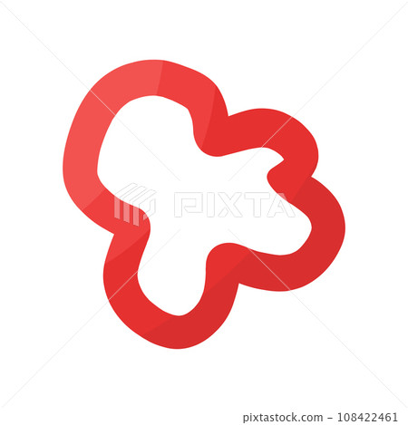 pepper sweet bulgarian piece red icon element 108422461