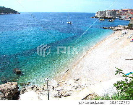 Croatia, Dubrovnik landscape, Adriatic sea 108422773