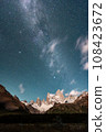 A collaboration between Fitzroy, a mountain representing the Patagonia region in southern Argentina, and the Milky Way. 108423672