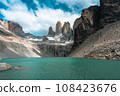 Torres del Paine is a mountain representing the Patagonia region in southern Chile. 108423676