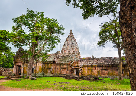 Phanom Rung Historical Park built by rock It is an ancient mysterious city at Phanom Rung mountain buriram province, Attractions in Thailand Phanom Rung Historical Park built by rock It is an ancient mysterious city at Phanom Rung mountain buriram province, Attractions in Thailand 108424920