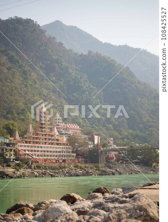 Travel to India: Rishikesh, the sacred place of yoga Travel to India: Rishikesh, the sacred place of yoga 108425527