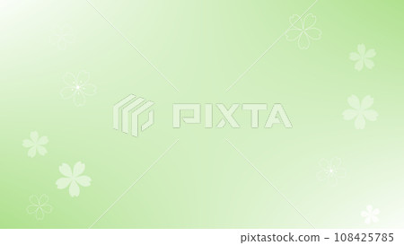 Green Japanese pattern background wallpaper&hellip; - Stock Illustration