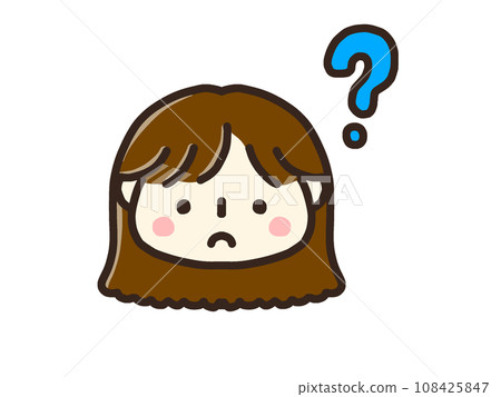 Troubled girl Troubled girl 108425847