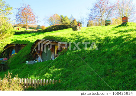 The Shire, a filming location for The Lord of the Rings The Shire, a filming location for The Lord of the Rings 108425934
