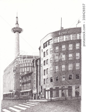 Street corner 108426937