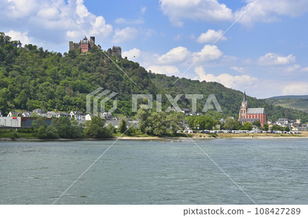 Rhine River Cruise Schönburg Castle/Germany 108427289