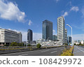 Looking towards Baywater from Minato Mirai Ohashi Bridge 108429972
