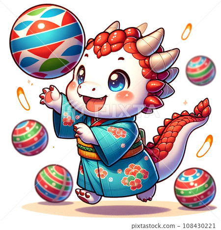 2024新年龍年插畫圖像 2024新年龍年插畫圖像 108430221