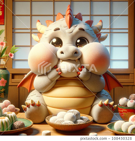 2024新年龍圖 2024新年龍圖 108430328
