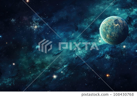 Galaxy Space. cosmos and star background. Generative AI Galaxy Space. cosmos and star background. Generative AI 108430768