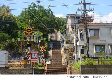 尾道鐵路道口外通往真行寺的千光寺路景觀 -2 108431540