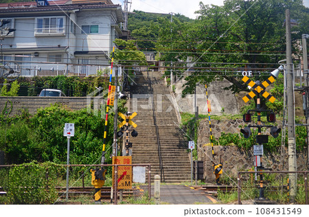 尾道道口外通往慈光寺參道的階梯 -1 尾道道口外通往慈光寺參道的階梯 -1 108431549