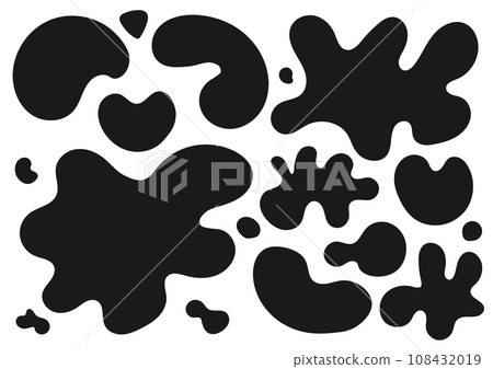 Squish shapes vector set Squish shapes vector set 108432019