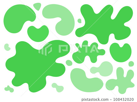 Squish shapes vector set 108432020