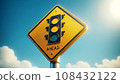 signal guide signboard 108432122