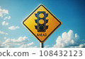 signal guide signboard 108432123