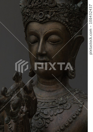 Thai sage statue portrait 108432437