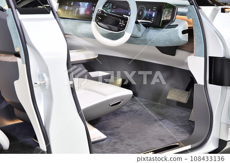 EV car driver seat 108433136