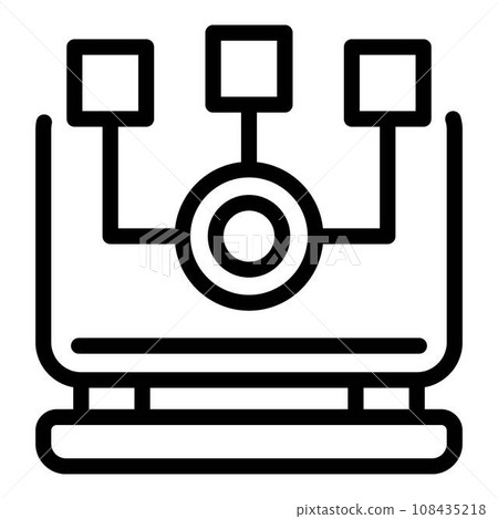 Internet marketing icon. Outline internet marketing vector icon for web design isolated on white background Internet marketing icon. Outline internet marketing vector icon for web design isolated on white background 108435218