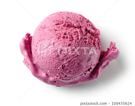 pink ice cream ball pink ice cream ball 108435624