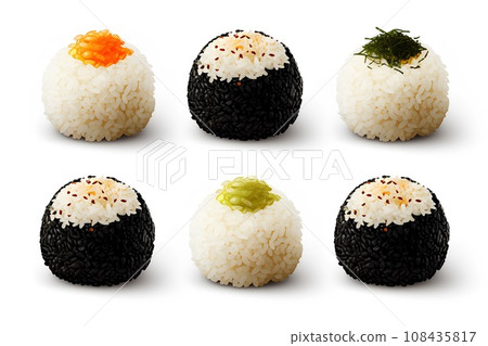 Delicious creative onigiri 108435817