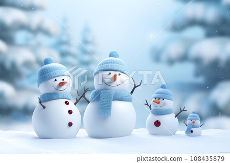 Snowman-1 (3D) 108435879