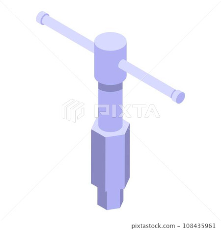 Car mechanic tool icon. Isometric of car mechanic tool vector icon for web design isolated on white background Car mechanic tool icon. Isometric of car mechanic tool vector icon for web design isolated on white background 108435961