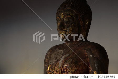 The popular Buddha is covered in gold leaf and is busy making wishes come true. 108436765