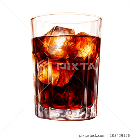 一杯冰的咖啡 一杯冰的咖啡 108439136