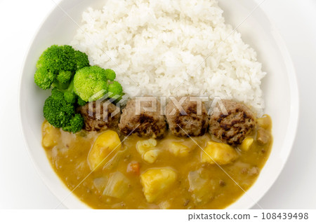 mini hamburger curry mini hamburger curry 108439498