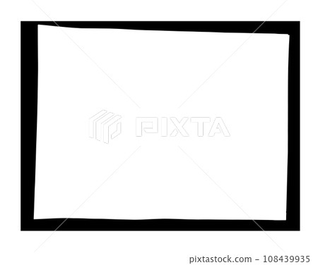 Ink frame hand drawn 108439935