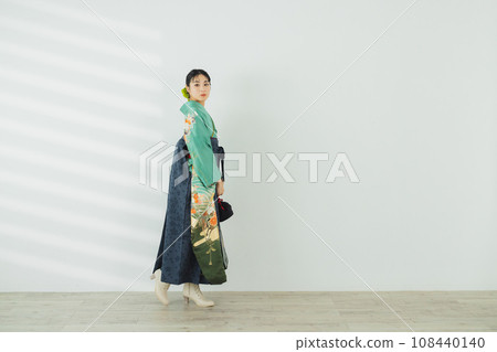 袴長袖 108440140