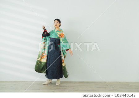 袴長袖 108440142