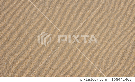 Sandy beach closeup background 108441463