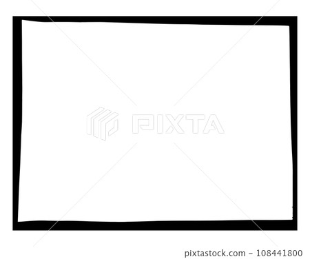 Ink frame hand drawn 108441800